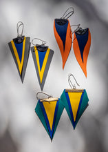 Triangle and polygonal earrings